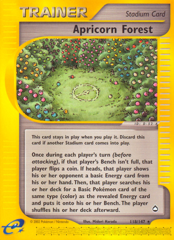 Apricorn Forest - Pokémon TCG Card
