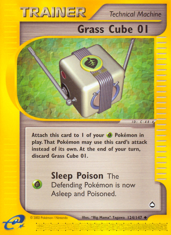Grass Cube 01 - Pokémon TCG Card