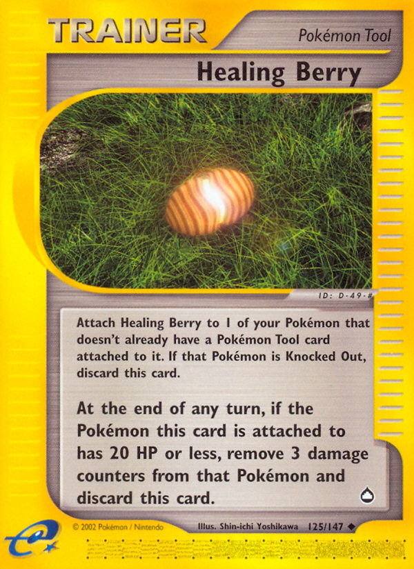 Healing Berry - Pokémon TCG Card
