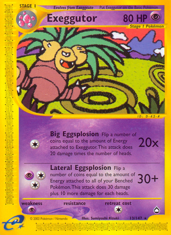 Exeggutor - Pokémon TCG Card