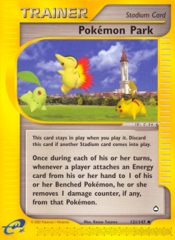 Pokémon Park - pokemon TCG Card