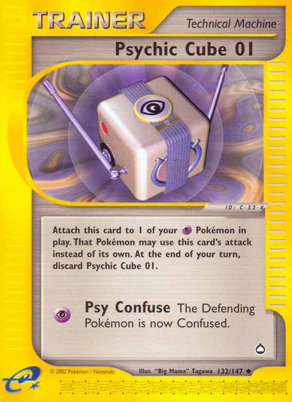 Psychic Cube 01 - Pokémon TCG Card