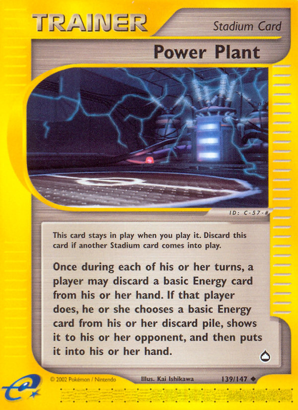 Power Plant - Pokémon TCG Card