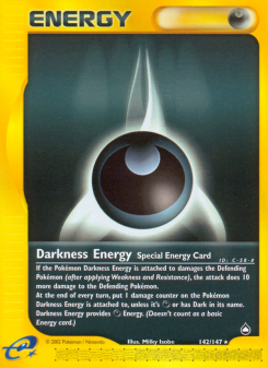 Darkness Energy - pokemon TCG Card