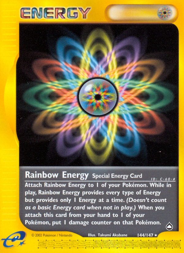 Rainbow Energy - Pokémon TCG Card