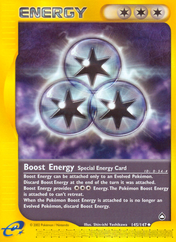 Boost Energy - Pokémon TCG Card
