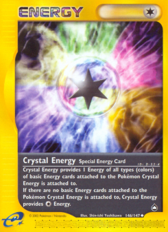 Crystal Energy - pokemon TCG Card