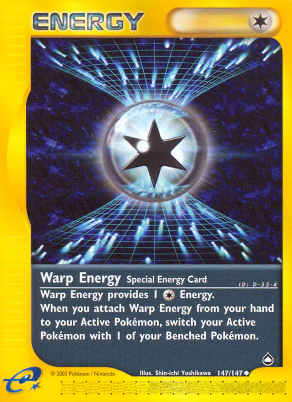 Warp Energy - Pokémon TCG Card