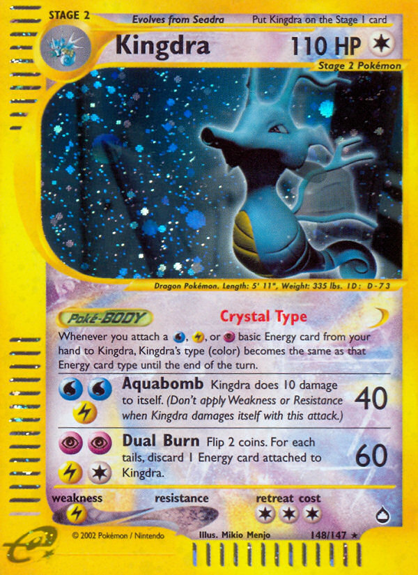 Kingdra - Pokémon TCG Card