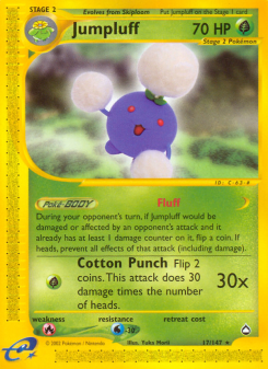 Jumpluff - pokemon TCG Card