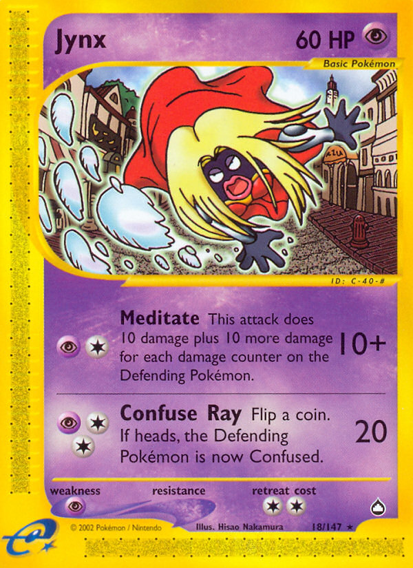 Jynx - Pokémon TCG Card