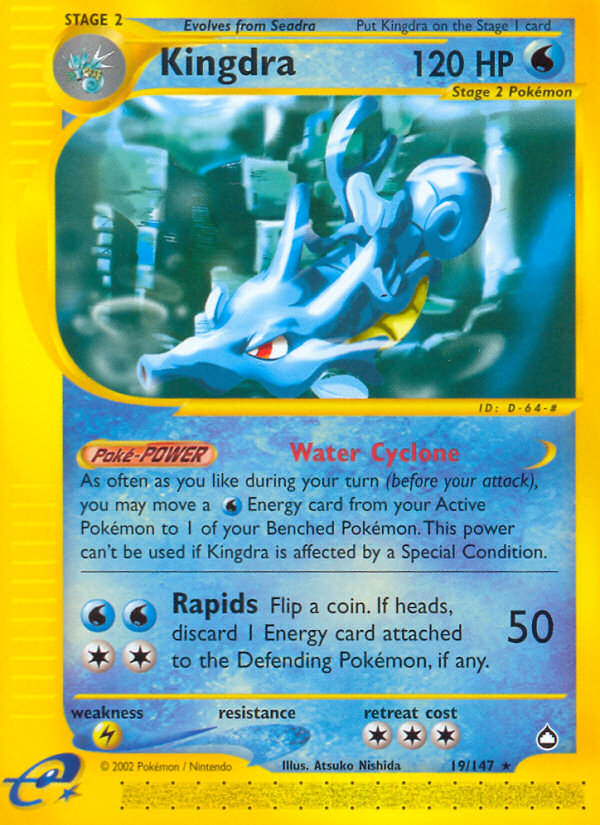 Kingdra - Pokémon TCG Card