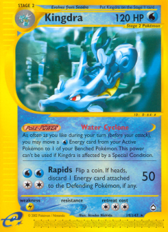 Kingdra - pokemon TCG Card