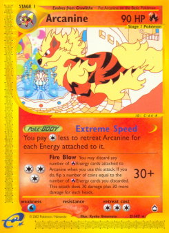 Arcanine - pokemon TCG Card