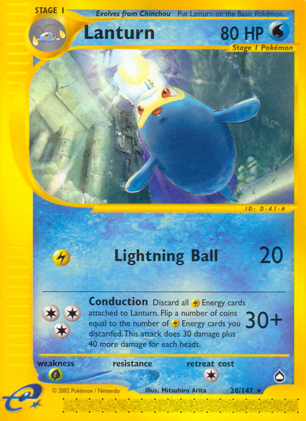 Lanturn - Pokémon TCG Card