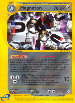 Magneton - pokemon TCG Card