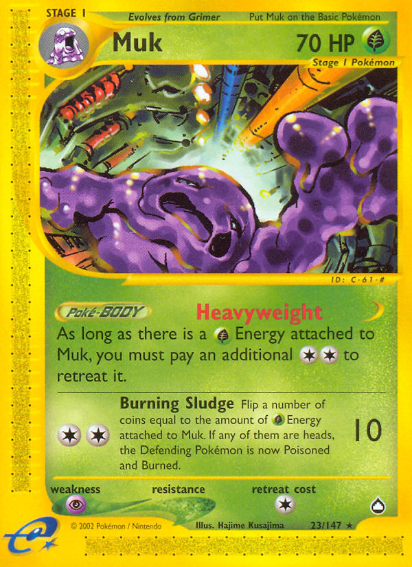 Muk - Pokémon TCG Card