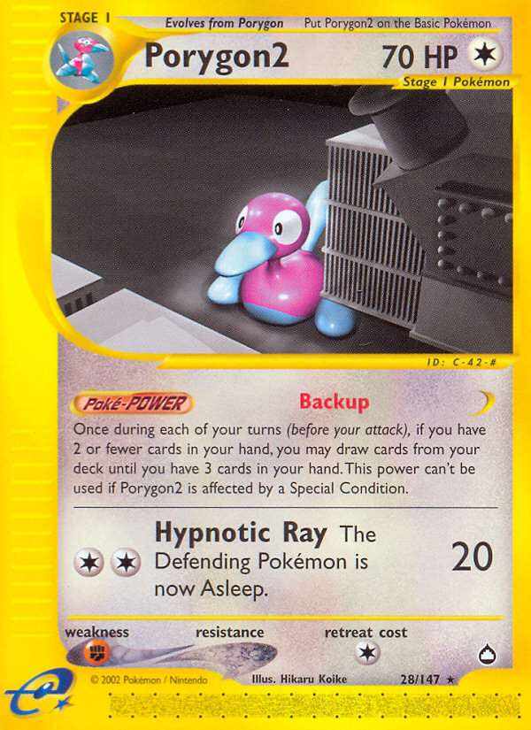 Porygon2 - Pokémon TCG Card
