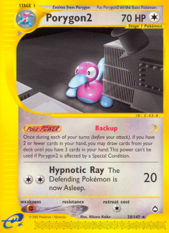 Porygon2 - pokemon TCG Card