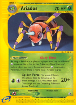 Ariados - pokemon TCG Card