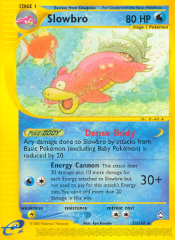 Slowbro - pokemon TCG Card