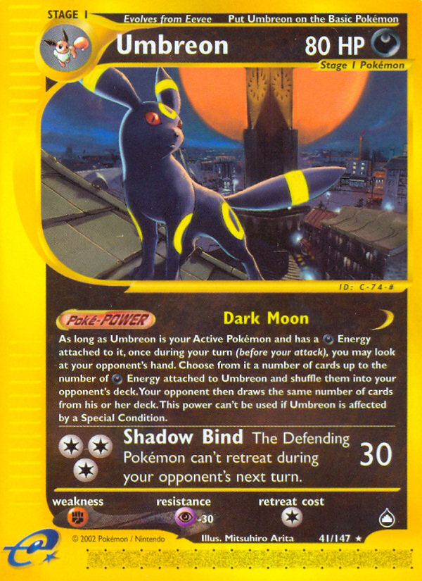 Umbreon - Pokémon TCG Card