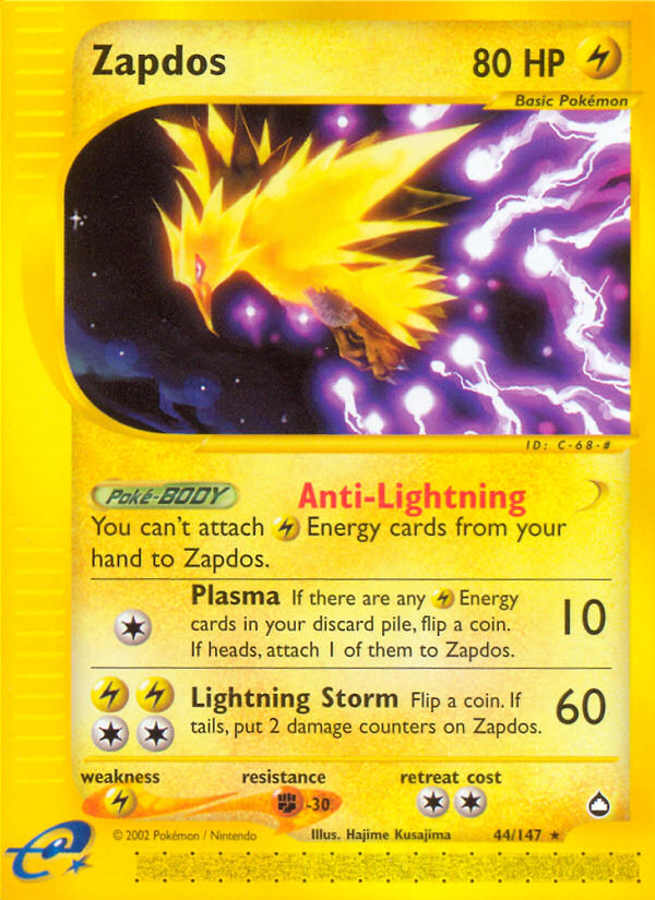 Zapdos - Pokémon TCG Card