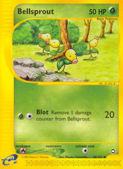 Bellsprout - pokemon TCG Card