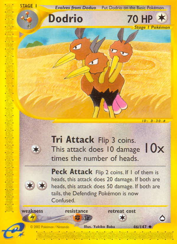 Dodrio - Pokémon TCG Card