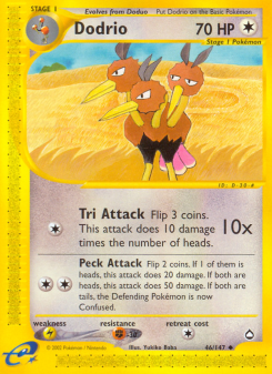 Dodrio - pokemon TCG Card