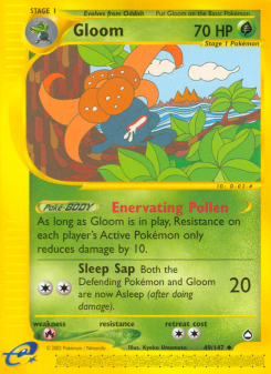 Gloom - pokemon TCG Card