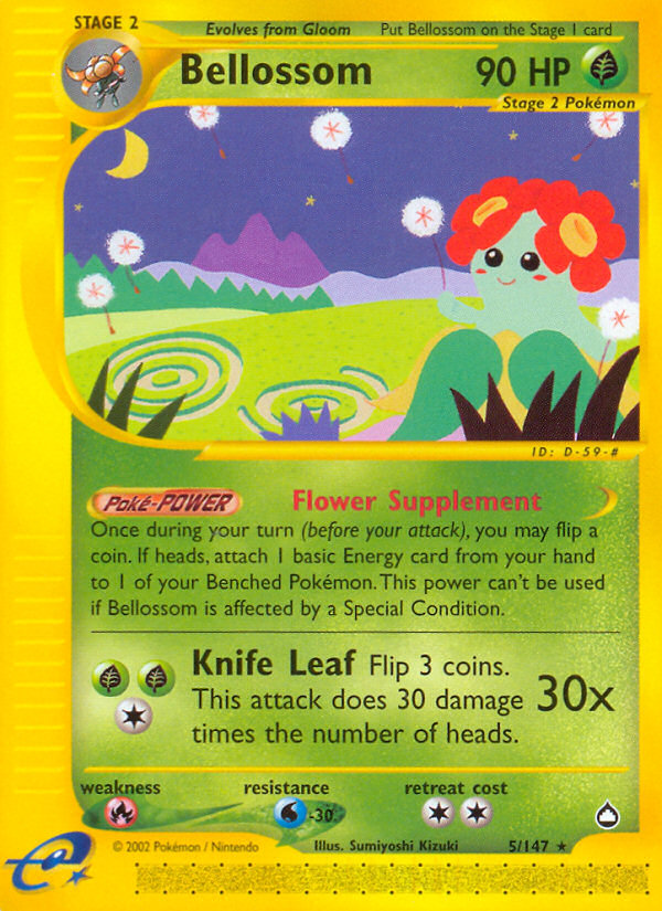 Bellossom - Pokémon TCG Card