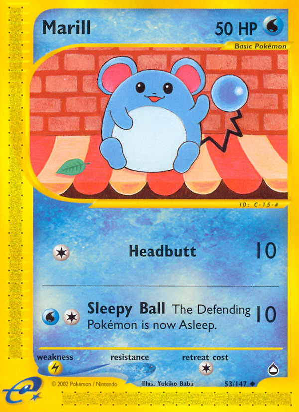 Marill - Pokémon TCG Card