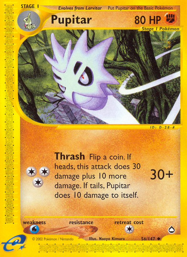 Pupitar - Pokémon TCG Card