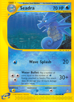 Seadra - pokemon TCG Card