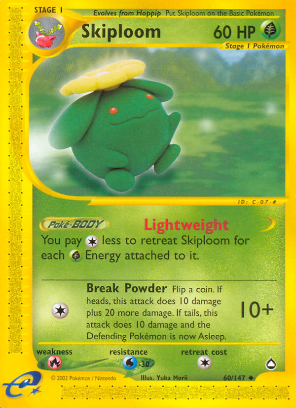 Skiploom - Pokémon TCG Card