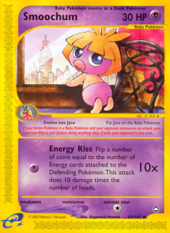 Smoochum - pokemon TCG Card