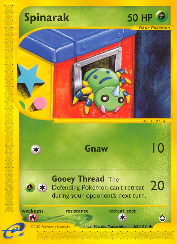 Spinarak - Pokémon TCG Card