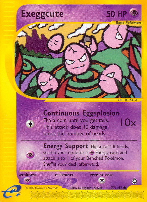 Exeggcute - Pokémon TCG Card