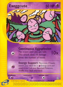 Exeggcute - pokemon TCG Card