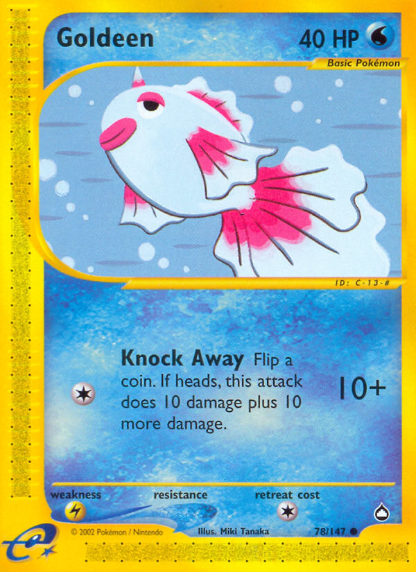 Goldeen - Pokémon TCG Card