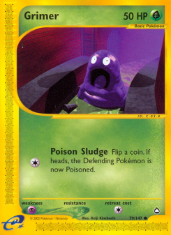 Grimer - pokemon TCG Card