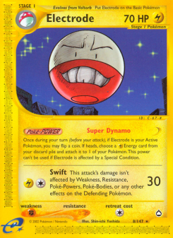 Electrode - pokemon TCG Card