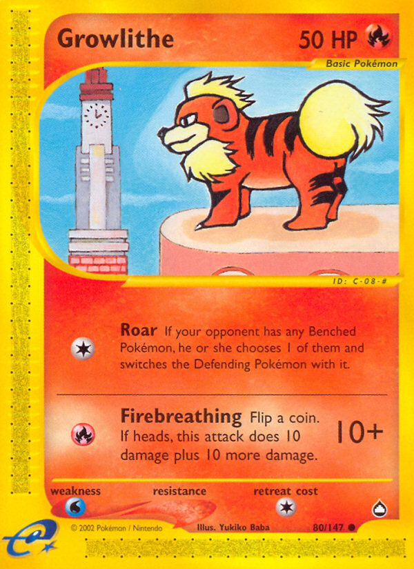 Growlithe - Pokémon TCG Card