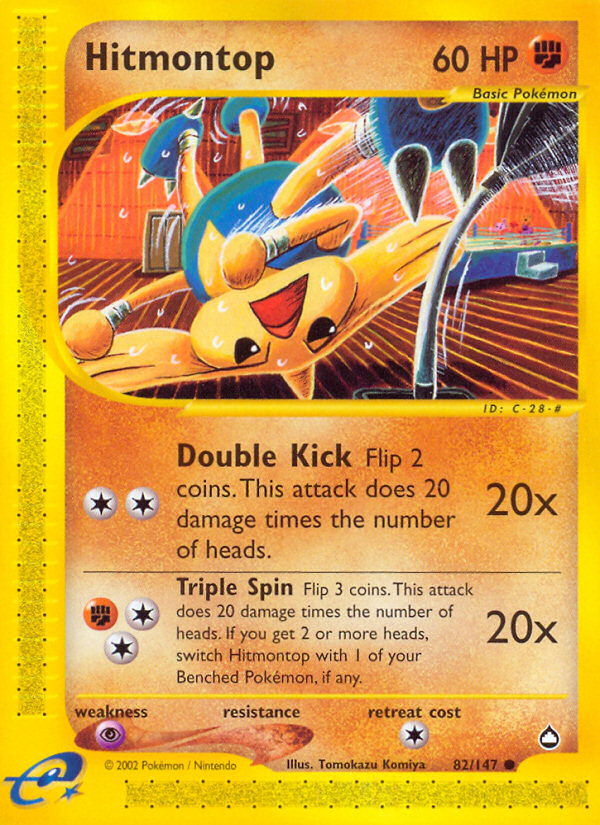 Hitmontop - Pokémon TCG Card