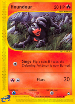 Houndour - pokemon TCG Card