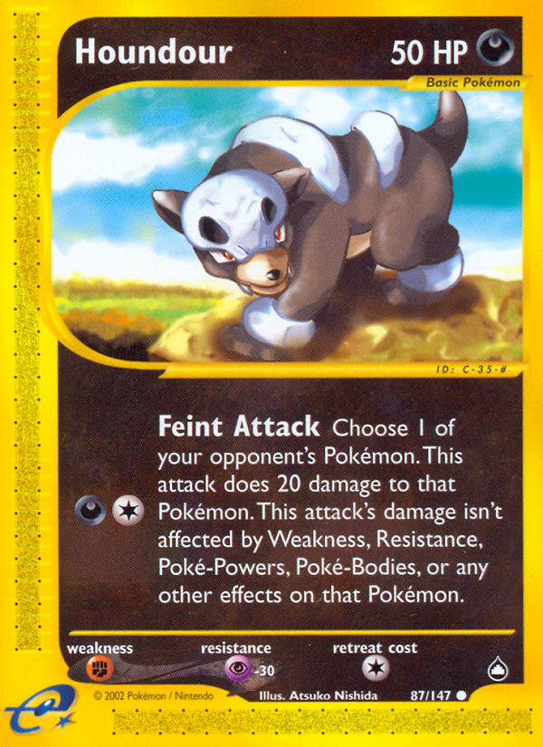 Houndour - Pokémon TCG Card