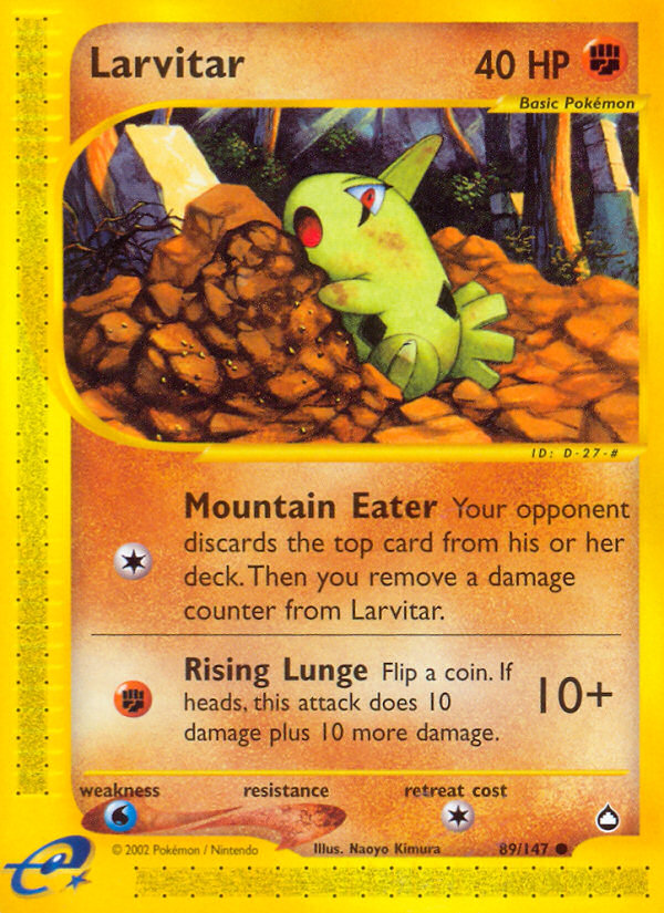Larvitar - Pokémon TCG Card