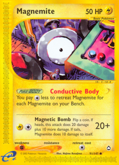 Magnemite - pokemon TCG Card