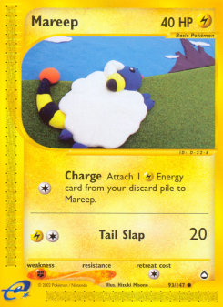 Mareep - pokemon TCG Card